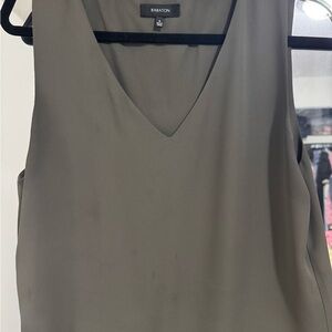 Aritzia Babaton Brown Tan Sleeveless Tank Top